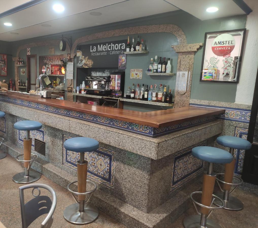 Hostal Restaurante Bar Cafeteria La Melchora Posadas Dış mekan fotoğraf