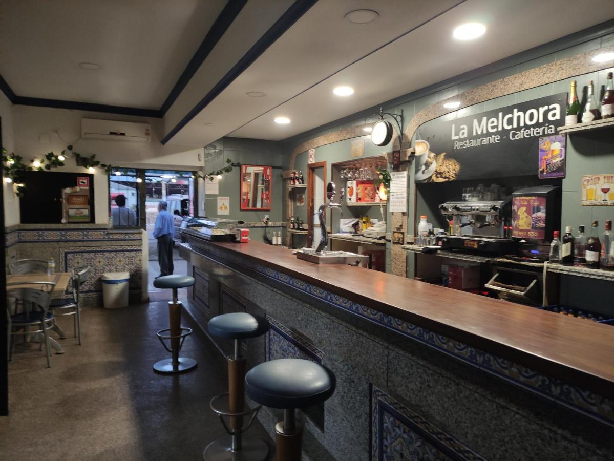 Hostal Restaurante Bar Cafeteria La Melchora Posadas Dış mekan fotoğraf